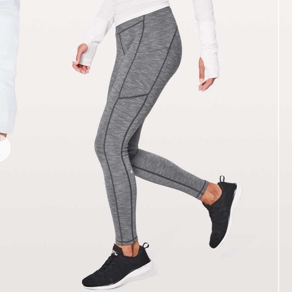 Lululemon Speed Up Tight *Full-On Luxtreme Brushed Size 4